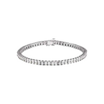 Premium 4ct Natural Diamond Line Bracelet
