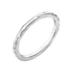 Hammered Stackable Ring