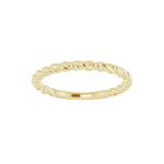 Stackable Rope Ring