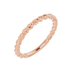 Stackable Rope Ring