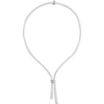 26 1/5 Ct Lab-Grown Diamond Tennis Necklace
