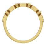 Natural Diamond Stackable Ring