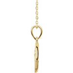 Diamond Hamsa Necklace