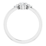 Bezel Set Diamond Fashion Ring