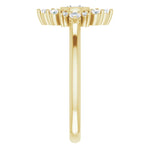 Bezel Set Diamond Fashion Ring