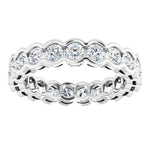 Diamond Bezel Set Eternity Band