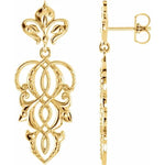 Fleur-de-Lis Earrings