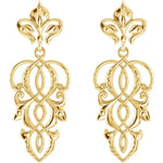 Fleur-de-Lis Earrings