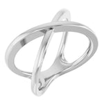 14K Gold Criss-Cross Ring