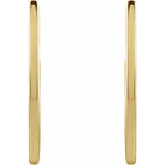 Geometric Hoop Earrings