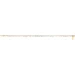 Lab Grown Diamond Tapering Line Bracelet