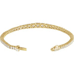 Lab Grown Diamond Tapering Line Bracelet