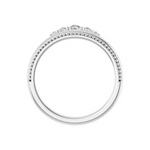 Natural Diamond Stackable Crown Ring