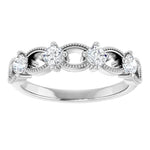 Cushion Cut Lab-Grown Diamond Anniversary Band