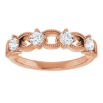 Cushion Cut Lab-Grown Diamond Anniversary Band