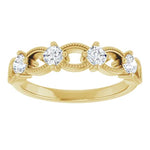 Cushion Cut Lab-Grown Diamond Anniversary Band