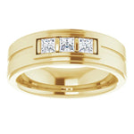 Gaël Men's Diamond Band