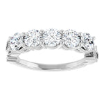 Nature Inspired Lab-Grown Diamond Anniversary Band