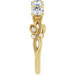 Nature Inspired Lab-Grown Diamond Anniversary Band