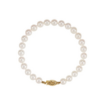 Cultured White Akoya Pearl Bracelet