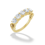 Nature Inspired Lab-Grown Diamond Anniversary Band