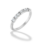 Round & Princess Lab-Grown Diamond Stackable Ring