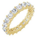 Asscher Cut Lab-Grown Diamond Eternity Band