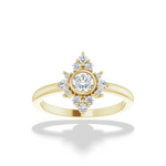 Bezel Set Diamond Fashion Ring