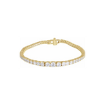 Lab Grown Diamond Tapering Line Bracelet