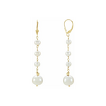 Cultured Freshwater Pearl Dangle Earrings