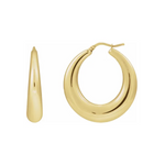 Electroform Hoop Earrings
