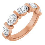 2CT Lab Grown East-to-West Diamond Anniversary Band