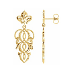 Fleur-de-Lis Earrings