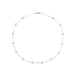 Cultured Freshwater Pearl StationNecklace