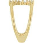 Lab-Grown Diamond Negative Space Ring