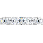 Asscher Cut Lab-Grown Diamond Eternity Band