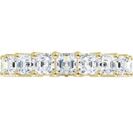 Asscher Cut Lab-Grown Diamond Eternity Band