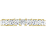 Classic Princess Cut Natural Diamond Anniversary Band