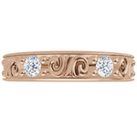 Hearts & Arrows Natural Diamond Eternity Band