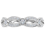 1/2 CTW Natural Diamond Round Eternity Band