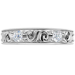 Hearts & Arrows Natural Diamond Eternity Band