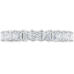 Classic Princess Cut Natural Diamond Anniversary Band
