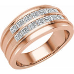 Sébastien Men's Lab-Grown Diamond Band